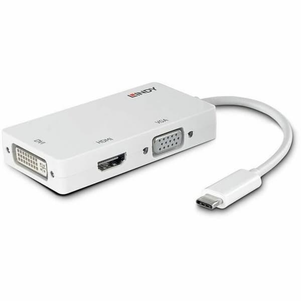 USB-adapter LINDY 43273 Hvid