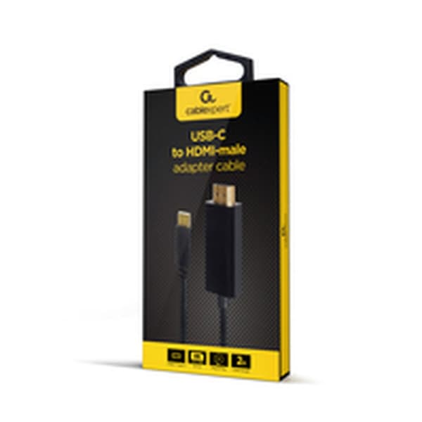 USB C til HDMI-adapter GEMBIRD A-CM-HDMIM-01 2 m