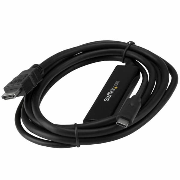 USB-C til HDMI-kabel Startech CDP2HDMM2MB Sort 2 m 4K Ultra HD