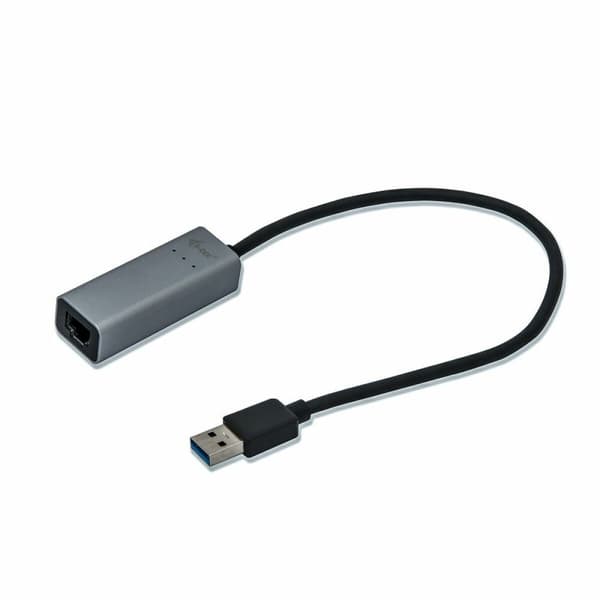 USB til ethernet-adapter i-Tec U3METALGLAN Sort