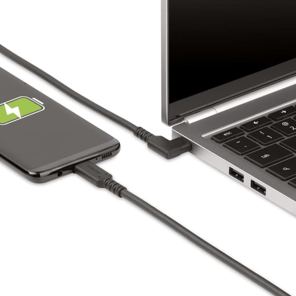 USB-C-kabel Startech RUSB31CC50CMBR Sort 50 cm