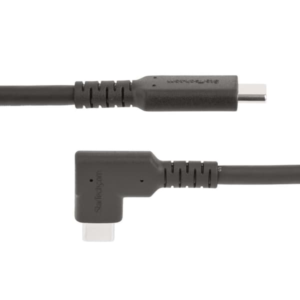 USB-C-kabel Startech RUSB31CC50CMBR Sort 50 cm
