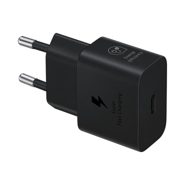 Vægoplader Samsung EP-T2510XBEGEU Sort 1 m 25 W (1 enheder) Sort