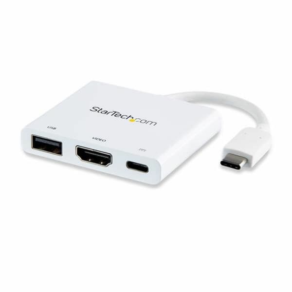USB-C-adapter Startech CDP2HDUACPW Hvid 4K Ultra HD