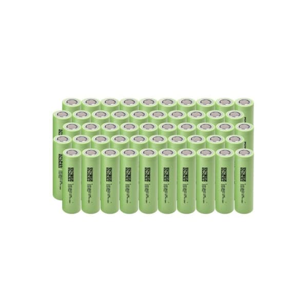 Genopladelige batterier Green Cell 50GC18650NMC29 2900 mAh 3,7 V 18650 (50 enheder)