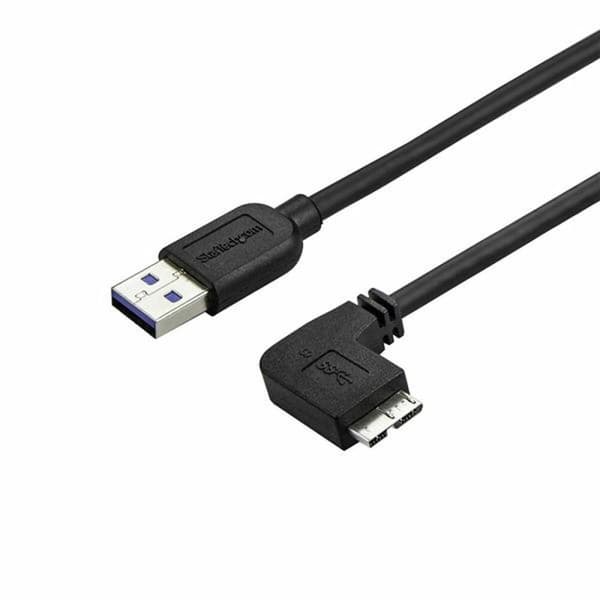 USB Kabel til Mikro-USB Startech USB3AU2MRS           Svart