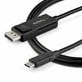 Miniatyrbilde 1 av 4: USB C til DisplayPort-Adapter Startech CDP2DP142MBD         (2 m) Svart