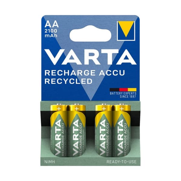 Oppladbare Batterier Varta