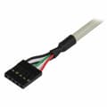 Miniatyrbilde 1 av 2: USB-Kabel Startech USBPLATE USB A IDC