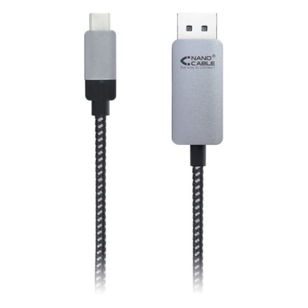 USB-C til DisplayPort-Adapter NANOCABLE 10.15.5002 Svart