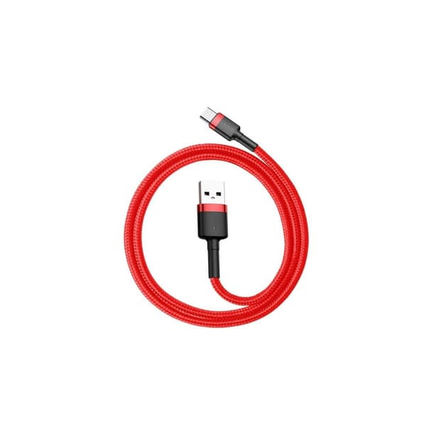 USB A - USB C kaapeli Baseus CATKLF-A09 Punainen 50 cm 0,5 m