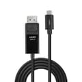 Pikkukuva 2 / 2: USB-C-Kaapeli LINDY 43341 1 m Musta (1 osaa)