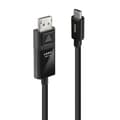Pikkukuva 1 / 2: USB-C-Kaapeli LINDY 43341 1 m Musta (1 osaa)