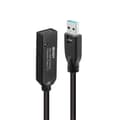 Pikkukuva 1 / 2: USB-Kaapeli LINDY 43376 Musta 10 m (1 osaa)