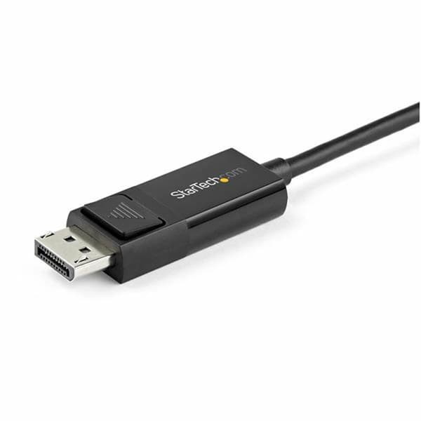 USB C til DisplayPort-adapter Startech CDP2DP2MBD Sort