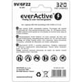 Miniatyrbillede 2 af 2: Genopladelige batterier EverActive EVHRL22 320 mAh 9 V