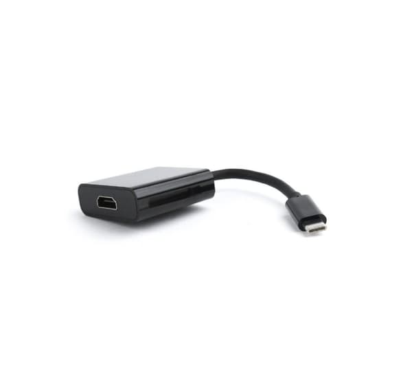 I/o-adapter usb-c til hdmi/a-cm-hdmif-01, Gembird Sort