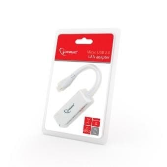 I/O-adapter mikro usb till lan/rj45 nic-mu2-01, Gembird