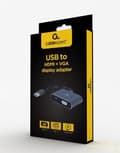 Miniatyrbilde 2 av 2: I/O-adapter usb3 til hdmi/vga/grå a-usb3-hdmivga-01, Gembird