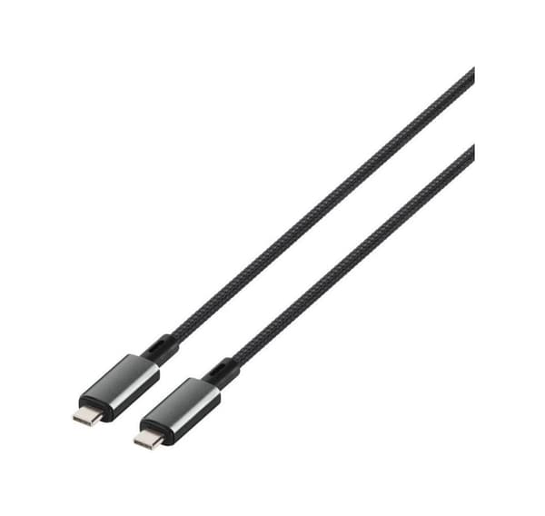 Vivanco-kaapeli USB-C - USB-C 4.0 LongLife Charging 240W 1m (64014)