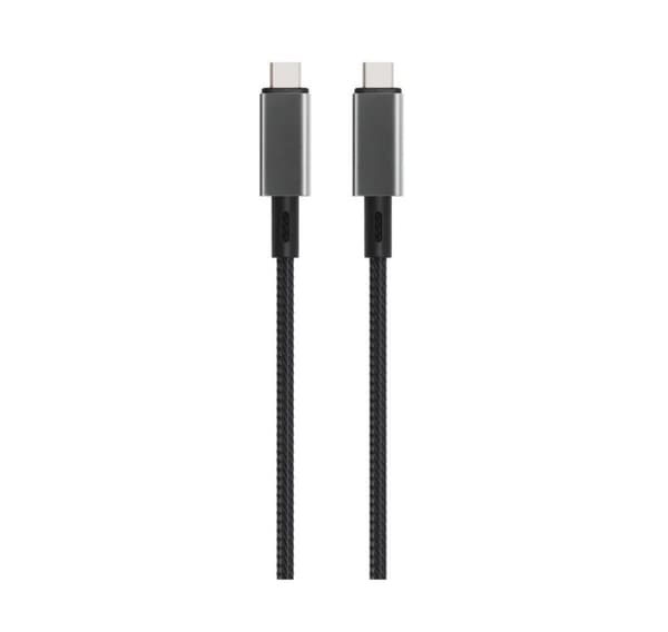 Vivanco-kaapeli USB-C - USB-C 4.0 LongLife Charging 240W 1m (64014)