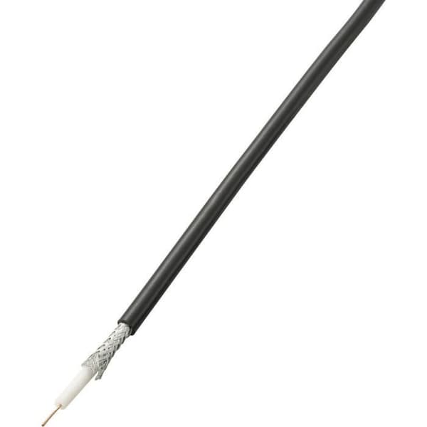 Coxialkabel RG58 TRU COMPONENTS SH1998C225b 1572737 52 dB svart 25 m