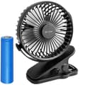 Miniatyrbillede 3 af 3: Bordventilator Blow 44-506 Sort USB