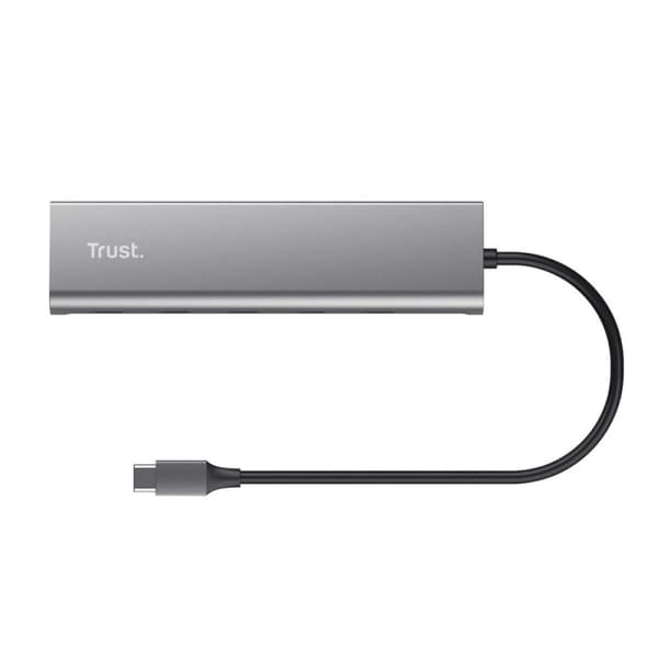 USB Hub Trust 25136 Sølvfarvet 10 cm (1 enheder)