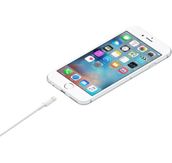 Apple kabel Lightning - USB 1m, hvid