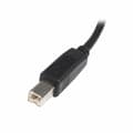 Miniatyrbild 2 av 3: USB A till USB B Kabel Startech USB2HAB1M            Svart