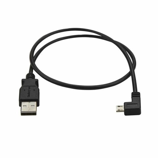 USB-kabel Startech USBAUB50CMLA Svart 0,5 m