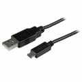 Miniatyrbild 1 av 3: USB-kabel till mikro-USB Startech USBAUB2MBK           Svart
