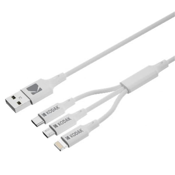 USB-kabel Kodak Hvid Multifarvet