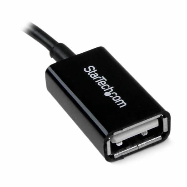 Kabel Micro USB Startech UUSBOTG USB A Micro USB B Svart