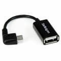 Miniatyrbillede 1 af 3: USB-kabel til Micro USB Startech UUSBOTGRA            Sort
