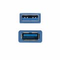 Miniatyrbillede 3 af 3: USB forlængerkabel NANOCABLE 10.01.0902-BL 2 m Blå (1 enheder)