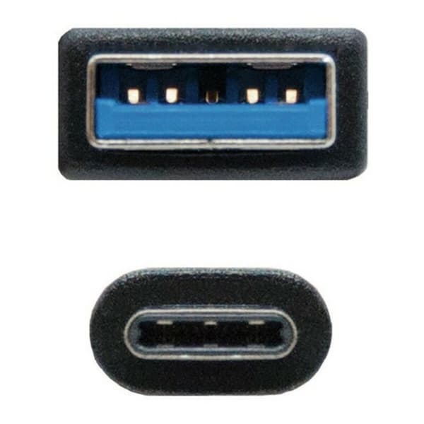 USB till Mini USB Kabel NANOCABLE 10.01.4001-L150 (1,5M) Svart