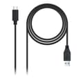 Miniatyrbild 1 av 4: USB till Mini USB Kabel NANOCABLE 10.01.4001-L150 (1,5M) Svart