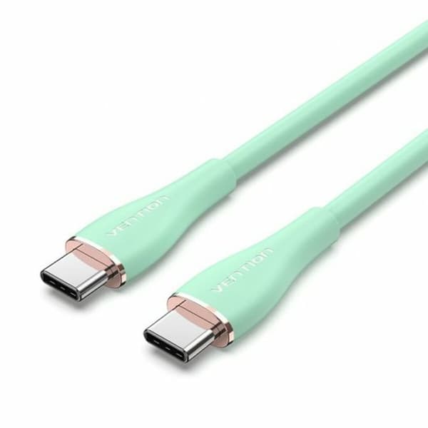 USB-C-kabel Vention TAWGF 1 m Grön
