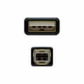 Miniatyrbild 7 av 11: USB 2.0 A till USB B Kabel NANOCABLE 10.01.1205 Svart 5 m