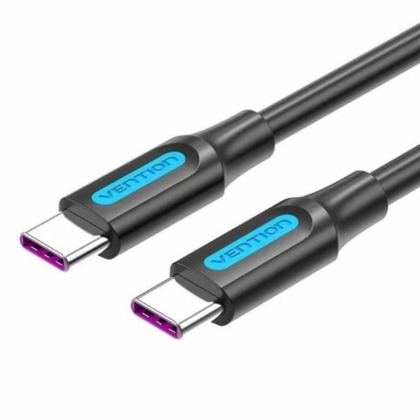 USB-kabel Vention COTBD Svart 50 cm