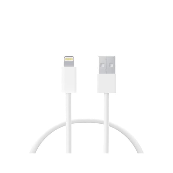 Lightning-Kabel Contact Hvit 1 m