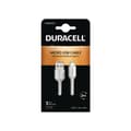 Pikkukuva 1 / 2: USB-Kaapeli DURACELL USB5023W 2 m Valkoinen (1 osaa)