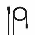 Miniatyrbild 1 av 3: USB-kabel till mikro-USB NANOCABLE 10.01.1201-BK Svart 1 m (1 antal)