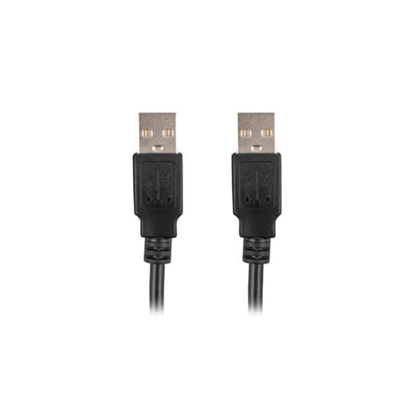 USB-kabel Lanberg CA-USBA-20CU-0010-BK Svart 1 m (1 antal)