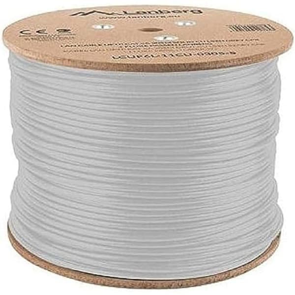 Lanberg Cat.6a uftp kabel 305m Wire CU lszh Grå
