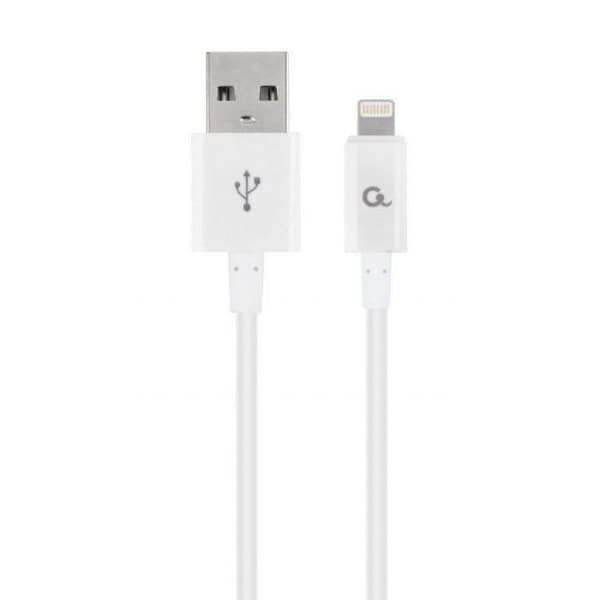 GEMBIRD Cablexpert Lightning-kabel Vit - CC-USB2P-AMLM-1M-W