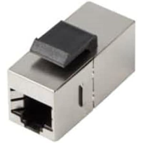RJ45-RJ45 FTP Cat.6-kontakt - LANBERG - Feed-Thru Keystone - Vit