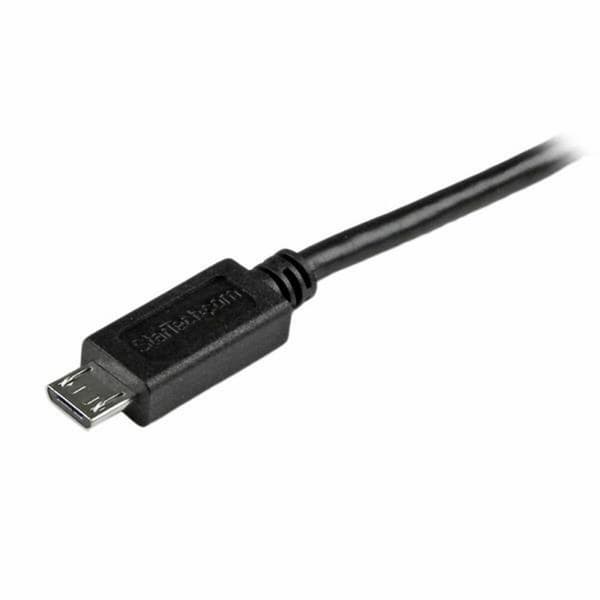 USB-kabel till mikro-USB Startech USBAUB2MBK Svart