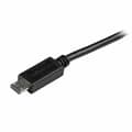 Miniatyrbild 2 av 3: USB-kabel till mikro-USB Startech USBAUB2MBK           Svart